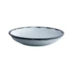 image of GET PA1007837512 Bowl – 10" Round Porcelain, 40.4 Oz (1‑1/4 Qt) Safe to 380°F, Corona Ink – 1 Dozen