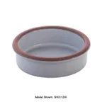 image of Get SH0112H Cazuela, 6.76 Oz, 4-3/4" Dia x 1-1/8" H, Round Terra-Cotta Honey, Dishwasher Safe