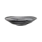 image of Mikasa 1468-43 Ardacam Serving Bowl - 11.8" Black Glass, Ventum, Elegant Tabletop Display