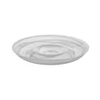 image of Mikasa 2246-2 Ardacam Chip N Dip Round Plate, 14.5" Diameter, White Glass, Estonia Dinnerware