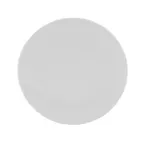 image of Mikasa 5302779 Galleria Coupe Plate, 10" Round, Porcelain, White, Coupe Rim, Dishwasher Safe