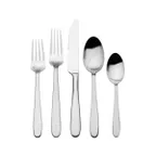 image of Mikasa 5316363 Tablespoon Spoon, 7" Long, 1.68" Wide, 0.27" High, 18/10 Stainless Steel - Dozen