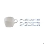 image of Ariane Porcelain AVCARNA70044028 Vital Coupe Tea Cup, 9.5 oz, Oxide Pearl White Porcelain, 6/Case