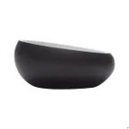 image of GET 31076-TOH/BK Plastic Ramekin, 5 oz, 4.4"L x 4"W x 1.9"H, Two-Tone Honey/Raven, Melamine