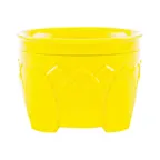 image of Dinex DX5200B04 - 5 oz Yellow Plastic Bowl, 12" Diameter, Polypropylene, Dishwasher Safe - Case