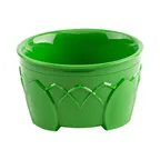 image of Dinex DX5300B75 - 9 oz Lime Green Plastic Bowl, 12" Diameter, 0.5 Qt Capacity, Safe - 1/Case