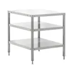 image of Hobart CUTTER-TABLE4 Equipment Stand, 27"W x 32"D x 31-7/8"H, (2) undershelves