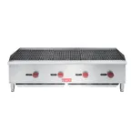 image of Westlake ECB-48S Countertop Gas Griddle / Charbroiler