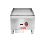 image of Westlake EGG16S Countertop Gas Griddle / Charbroiler