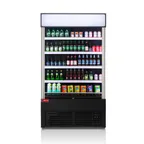 image of Westlake LD3-2Z-C4 Merchandiser Refrigerator, 24 cu ft, 45.7" W, Steel, Door, LED, R290, 7/8 HP, 115V