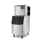 image of Westlake SK-529 Ice Maker with Bin, 30" Black Stainless, 500 lb/24h Cube, 115V, ENERGY STAR