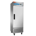 image of Westlake WKR-23B 27" 1-Solid Door Reach-In Refrigerator, Bottom Mounted, 23 cu. ft., Stainless Steel, R290
