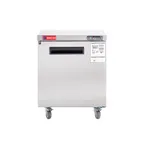 image of Westlake WKTF-27B 28" 1-Door Commercial Freezer Worktop, 6.4 cu. ft. Stainless Steel