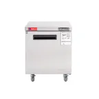 image of Westlake WKTR-27B 28" 1-Door Commercial Refrigerator Worktop, 6.3 cu. ft. Stainless Steel