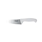 image of Concasse MCCCHEF06 Chef Knife – 6" Blade, White Plastic Handle, Steel, 4"‑6" Length, Cutlery