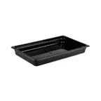 image of Concasse MCIP1106N Full‑Size Food Pan, 20‑3/4" W X 12‑3/4" D X 2‑1/2" H, Black Polycarbonate, NSF