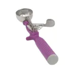 image of Concasse MCPP40L Control Spoon, 40", 3/4 Oz, Stainless Steel With Purple Plastic Handle
