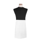 image of Chef Revival 4WAWH Waist Apron, 32" x 21-1/2", Reversible, White, Cotton/Poly Blend