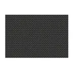 image of Chef Revival 64801 Placemat, 13" x 19", Charcoal PVC‑Coated Polyester Yarn, Wipe Clean