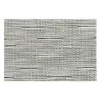 image of Chef Revival 64911 Reversible Placemat 13" x 19", Oatmeal Grass Cloth, PVC‑Coated Yarn, Plastic