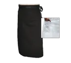 image of Chef Revival A011BK Waist Apron, 34" x 29", 1-Pocket, EZ-Blend Poly Cotton, Black