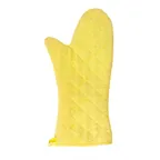 image of Chef Revival CLKOMS6YLYL Flame-tastic 500 Oven Mitt, 16" Elbow Length, 100% Kevlar, Yellow