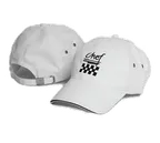 image of Chef Revival H063WH Chef's Baseball Cap, Adjustable Strap, Cotton, White