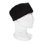 image of Chef Revival RZCBBKM Chef's Beanie – 100% Cotton, Black Mesh Top Panel, One Size (8"-10")