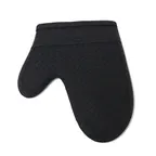 image of Chef Revival RZS685BK10 Oven Mitt, 10" Black Silicone, Heat Resistant 685°F