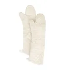 image of Chef Revival TTOM24BE Oven Mitt, 24" Long, Terry Material, Beige, 1 Pair