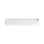 image of GET COMP28-MOD Bugambilia Salad Bowl, 9.97 Qt, 21-1/4" L x 14-5/8" W x 3" H, Aluminum, MOD Finish