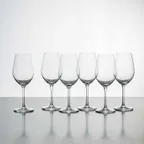 image of Korin GL-D102-PK - 12.75oz Crystal Chardonnay Glass, 8.2" Height, Stemmed Base, Pack - 1/Pack