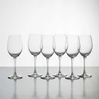 image of Korin GL-D109-PK - Claris Chardonnay Glass, 8.8" Height, 16 oz (470ml) Crystal, White Wine, Pack