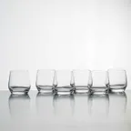 image of Korin GL-D114-PK - Double Rocks Glass, 3.5" Height, 13.75 oz (390ml) Crystal, Pink - 1/Pack