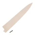 image of Korin HA-SAYA-S-240 Saya Cover Sujihiki, 9-7/16" (24cm), Japanese Magnolia Wood, Natural