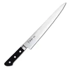 image of Korin HMA-MOSU-270 Masamoto Sujihiki Knife, 10.5" (27cm) 70/30 Bevel, Molybdenum Steel, Japan