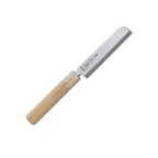 image of Korin HMA-SHNG-120 Masamoto Nagoya‑Saki Knife 4‑3/4" (12cm) Forged C/Soft Iron Blade Wood Handle