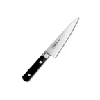 image of Korin HMA-VSHO-145 Masamoto Honesuki Knife, 5-11/16" (14.5cm) 70/30, Forged Blade, Pakka Wood Handle