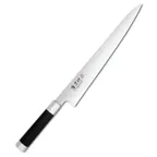 image of Korin HMB-VGSU-270 Wa Sujihiki Knife, 10-1/2" (27cm), Beveled Edge, VG-10 Steel Blade, Wood Handle