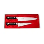 image of Korin HMI-MO2E Molybdenum Knife Set, 8-1/4" Gyutou & 5-11/16" Honesuki, 70/30 Edge, Forged - 2/Set