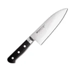 image of Korin HMI-MOYD-165 Misono Yo-Deba Knife, 6.5" RH, 70/30 Edge, Moly Steel, Wood Handle, Made in Japan