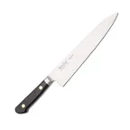 image of Korin HMI-SCGY-210 Misono Gyutou Knife, 8-1/4" (21cm) 70/30 Beveled Edge, Steel Blade, POM Handle