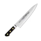 image of Korin HMI-SCGY-270 Misono Gyutou Knife, 10-1/2" (27cm) Carbon Steel, Dragon Engraving, POM Handle