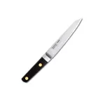 image of Korin HMI-SCHA-145 Misono Hankotsu Knife, 5-11/16" (14.5cm) Carbon Steel, Smooth Edge, POM Handle