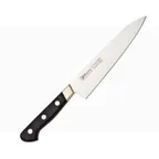 image of Korin HMI-UXGY-240 Gyutou Knife, 9-7/16" (24cm), Forged Steel Blade, Nickel Bolster, Wood Handle