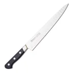 image of Korin HMI-UXHSU-240 Misono UX10 Ground Sujihiki Knife, 9-7/16" (24cm), 70/30 Edge, Steel, Wood Handle