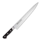 image of Korin HMI-UXSU-240 Misono UX10 Sujihiki Knife, 9-7/16" (24cm) Smooth Edge, Forged Blade, Wood Handle