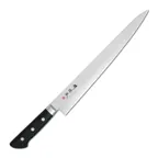 image of Korin HTO-INSU-270 Sujihiki Knife, 10-1/2" (27cm) Right Handed, 70/30 Beveled Edge, AUS-8 Steel