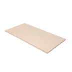 image of Korin TK-203-02-84 Synthetic Cutting Board, 33-1/8"L x 15-3/8"W x 4/5"H, Brown/Tan, Polyethylene