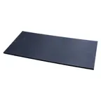 image of Korin TK-203-06-100 Cutting Board, 39-1/4"L x 15-3/4"W x 3/4"H, Double‑Embossed, Black Polyethylene